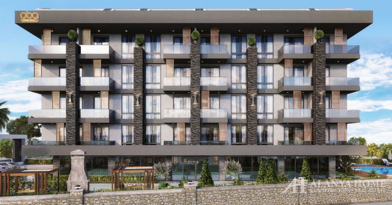 REAL ESTATE IN PARK HİLL RESİDENCE OBA ALANYA ANTALYA TURKEY BUY RENT SELL